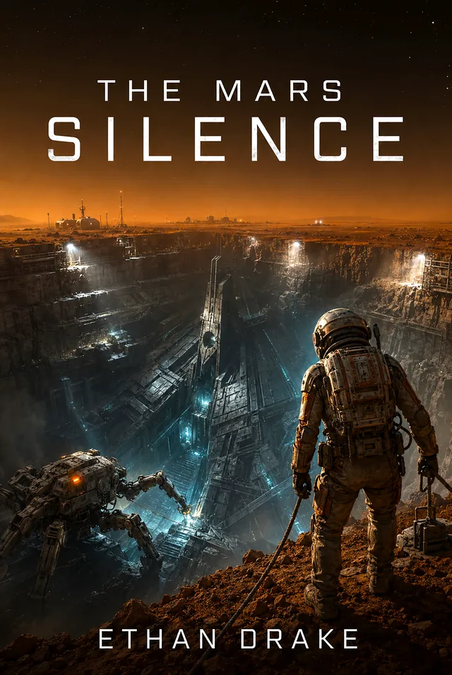 The Mars Silence audiobook cover